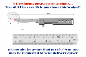 Super Scalpel with spare blades