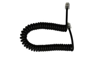 RJ12 6pin Curly Cord For NCE Powercab and Cobalt Alpha