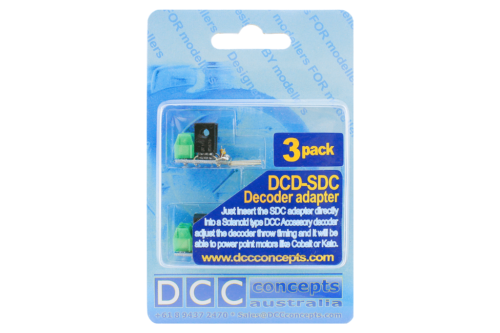 DCC Decoder Converter 3 Wire to 2 Wire (3 Pack) - Image 3