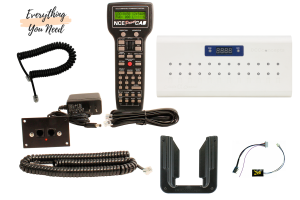 NCE PowerCab Mega Pack - includes Alpha Central Accessory Controller, Decoder, Caddy and Curly Cable!