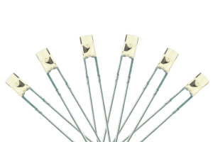 Flat Front Type 6x 3mm (w/resistors) Prototype White