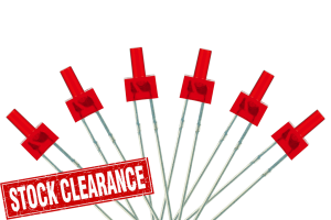 Tower Type 6x 2mm (w/resistors) Red