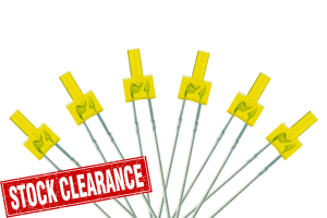 Tower Type 6x 2mm (w/resistors) Yellow