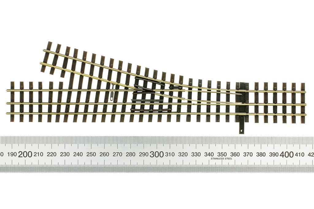 Tillig 85191 RH Turnout HO/HOe (Narrow Gauge)