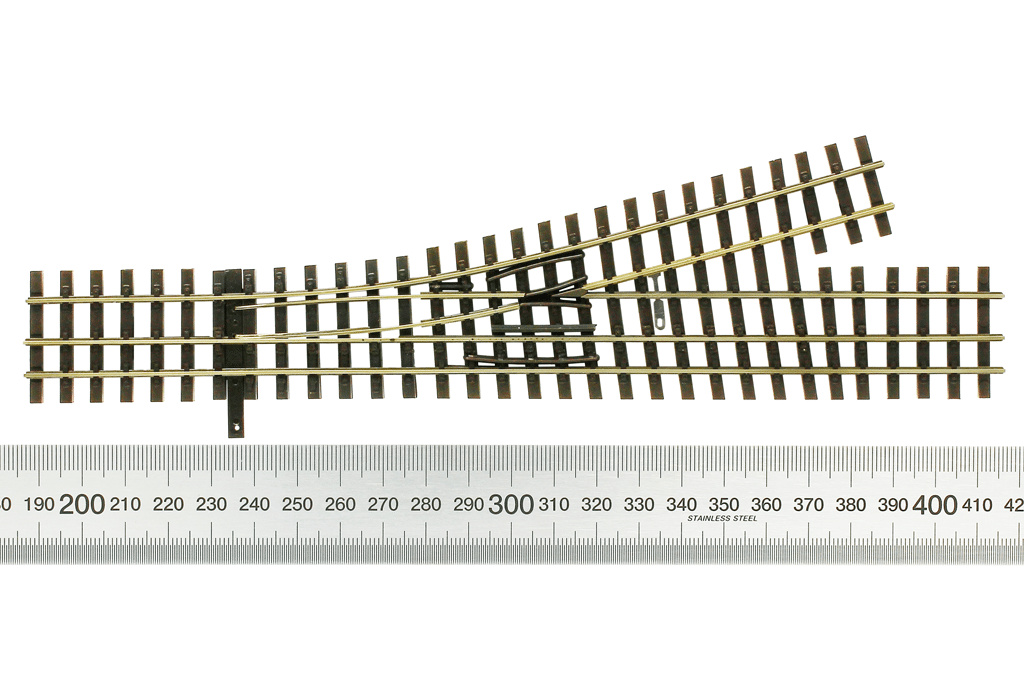 Tillig 85192 LH Turnout HO/HOe (Narrow Gauge)