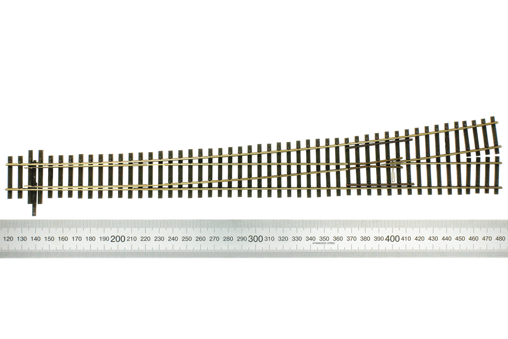 Tillig 85327 LH Wide Point HO 9.4 Degrees L=361mm R=2200mm