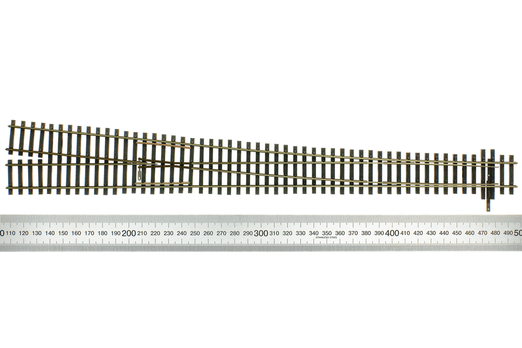 Tillig 85346 RH Wide Radius HO #9/6.34 Degrees L=389mm R=2200mm