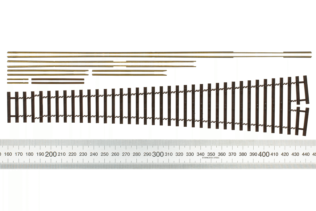 Tillig 85451 Flexible Point Kit HO (Standard or Curved) 9 Degrees