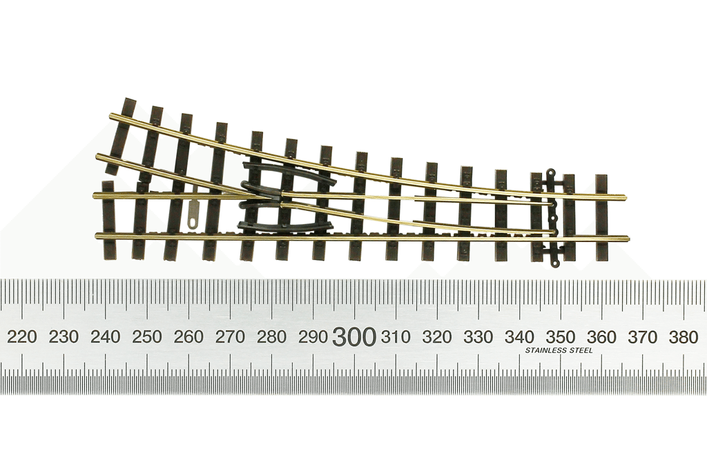 Tillig 85637 RH Turnout HOe (Narrow Gauge)