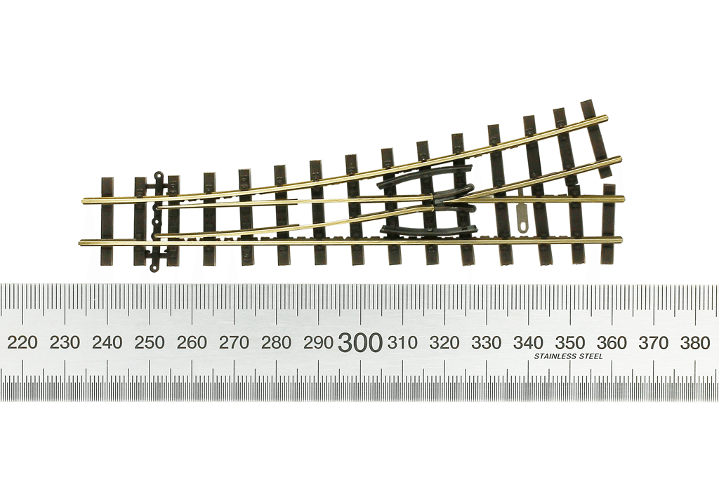 Tillig 85638 LH Turnout HOe (Narrow Gauge)