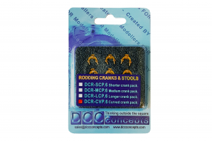 Working Point Rodding - Curved Crank Pack - 6 cranks & accessories