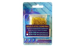 Pack of 500 Gold Plated Pins