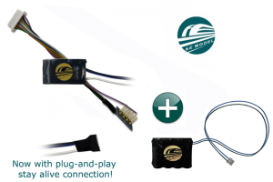 AE Model 8-Pin Harness 4 Function Mini Decoder with Stay-Alive