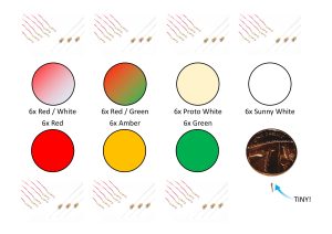 Nano LED Value Pack - 42 Assorted Nano LEDs & Resistors