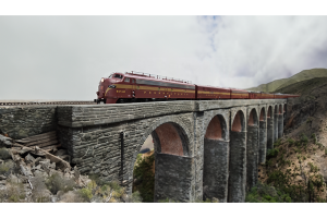 Walthers 1953 Broadway Limited Complete A-B-A 11-Car Set - Sound and Light Fitted