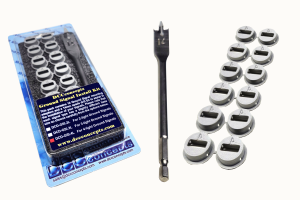 12 x Ground Signal Installation Adapters for 2-light ground signals (with Drill)